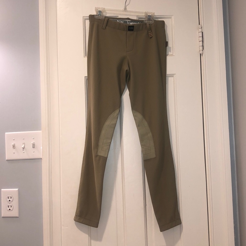Girls Khaki Horseback riding pants